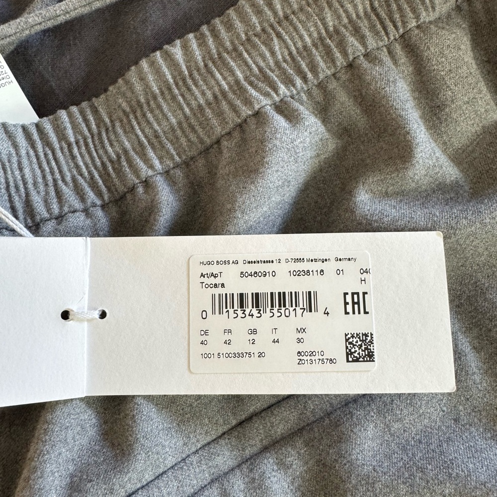 Boss Gray Drawstring Pants - Picture 5 of 5